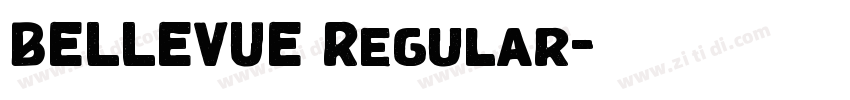 BELLEVUE Regular字体转换